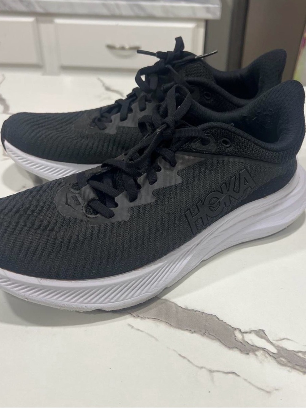 Hoka Women’s Black Athletic Running Shoes